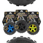 ALL TERRAIN TPR FOAM TYRE 2-IN-1 TOY 3 COLOURS