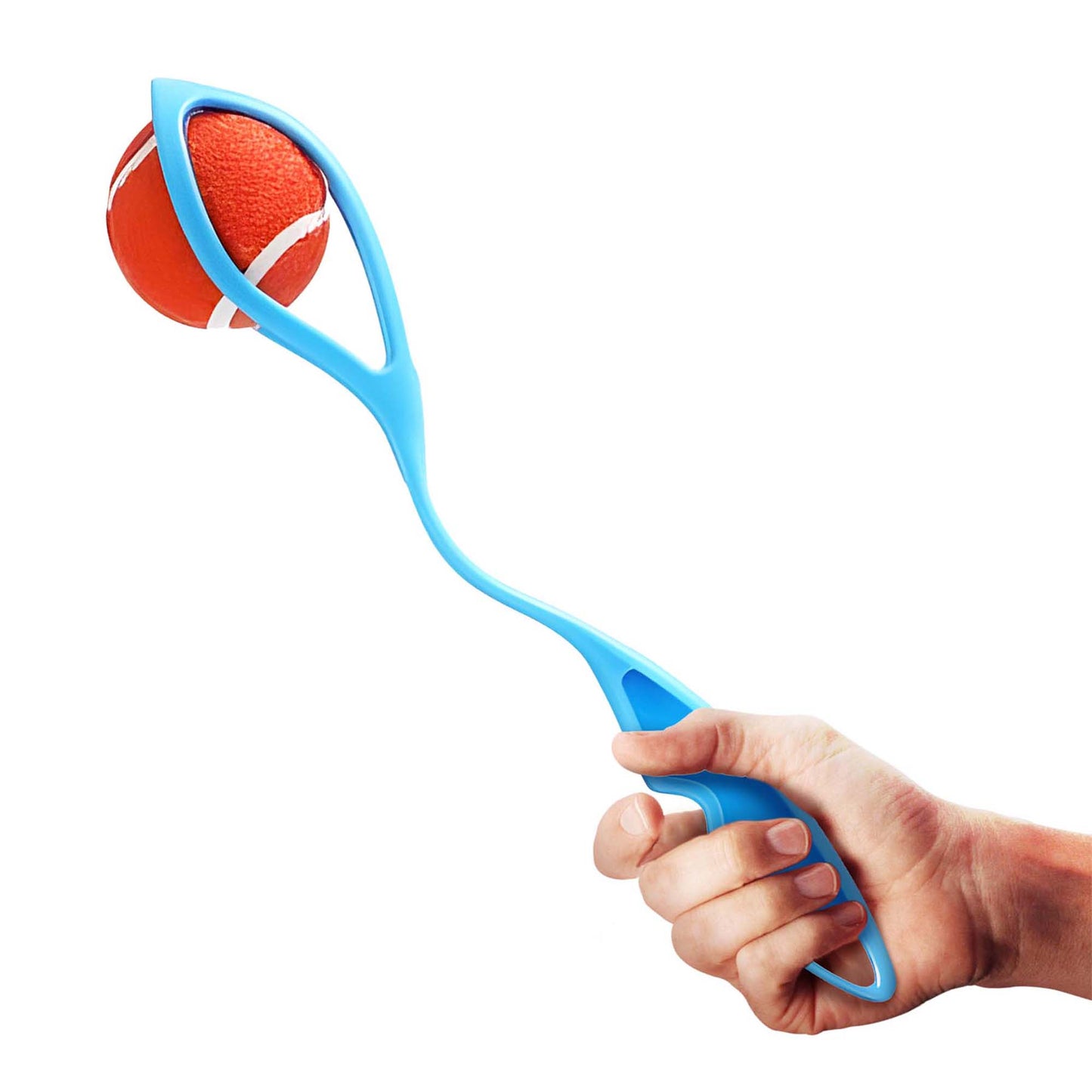 ERGONOMIC BALL LAUNCHER BLUE